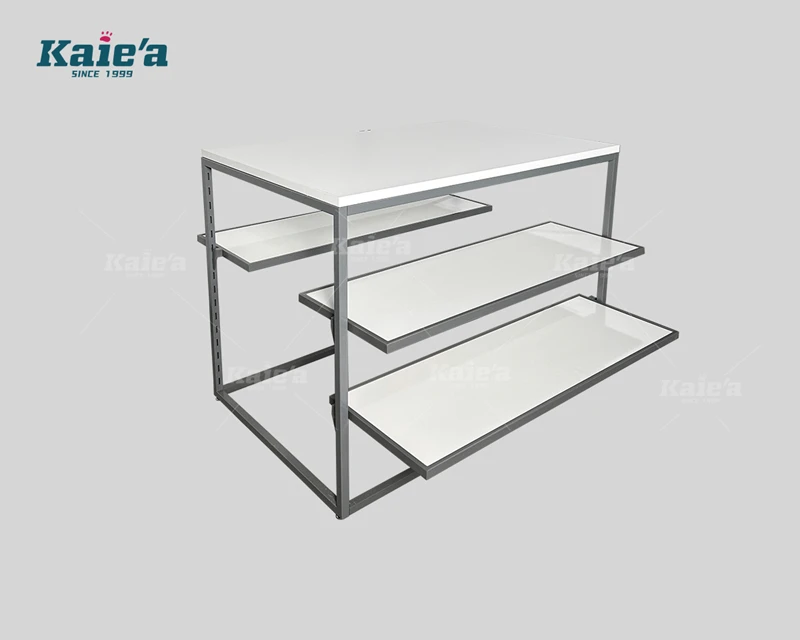 Tienda de ropa - isla de exposici&oacute;n ajustable