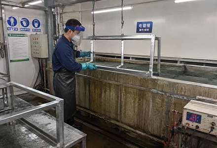 Env&iacute;a a la f&aacute;brica de pintura para el recubrimiento en polvo